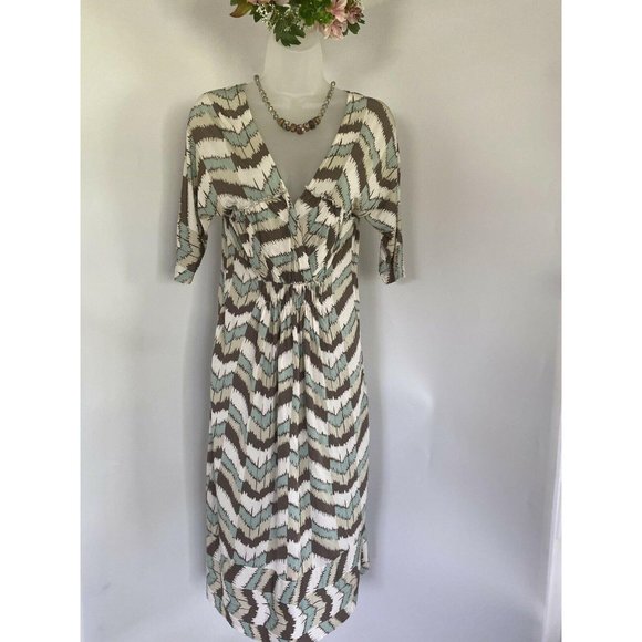 Vintage BCBG Maxazria M Retro Abstract Print Dress - Picture 6 of 12